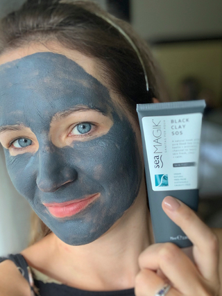 Sea Magik Black Clay SOS facial mask