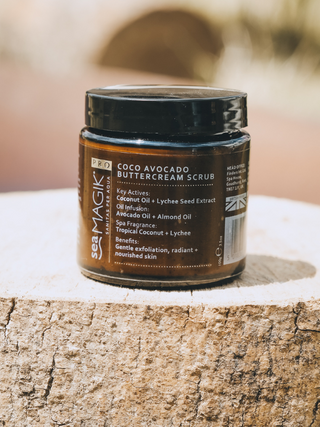Coco Avocado Buttercream Exfoliating Scrub 100g Jar