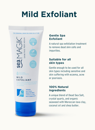 Sea Magik Mild Exfoliant. Gentle Spa Exfoliant suitable for all skin types