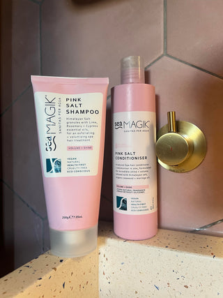 Sea Magik Pink Salt Shampoo and Conditioniser
