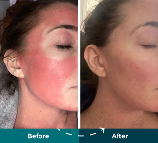 Before and after using Sea Magik products