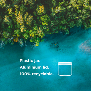 100% recyclable packaging infographic